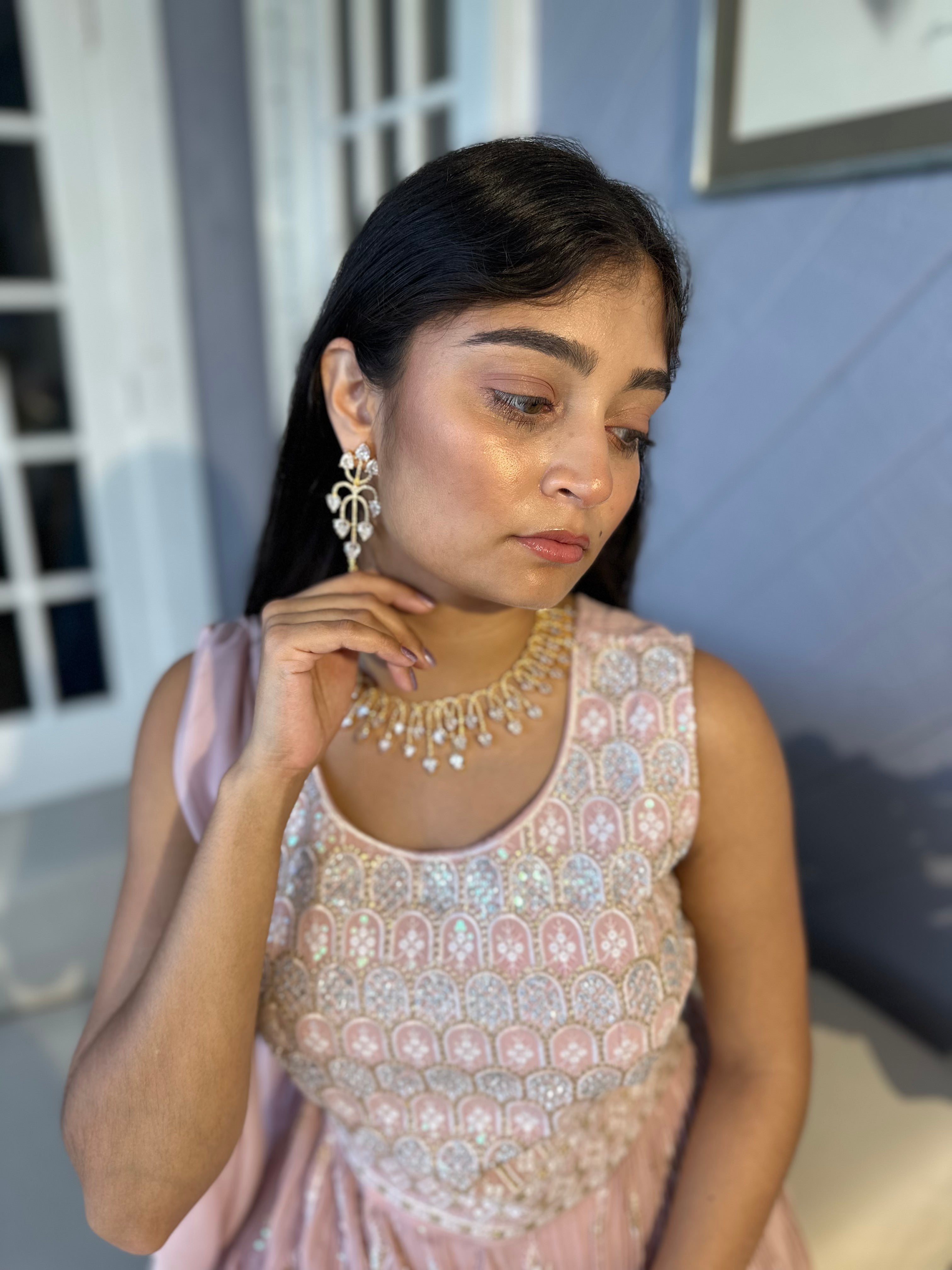 American Diamond Jewelry Set