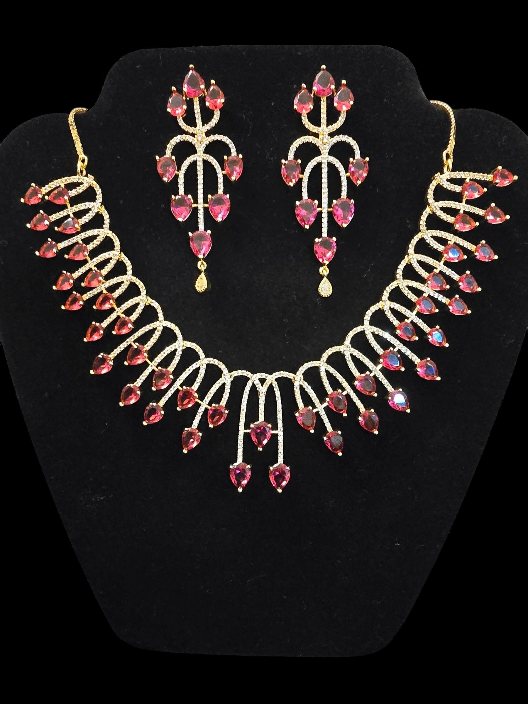 American Diamond Jewelry Set