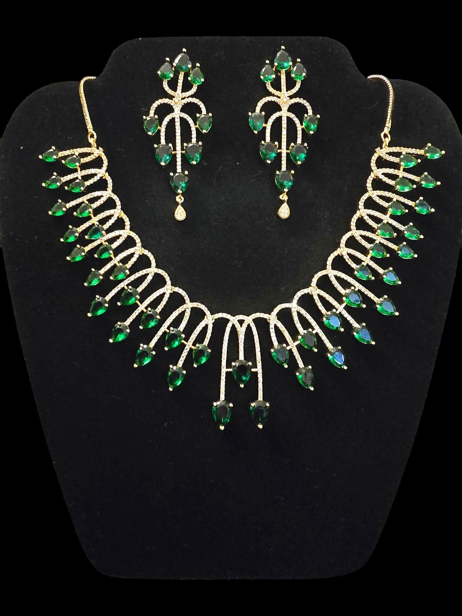 American Diamond Jewelry Set