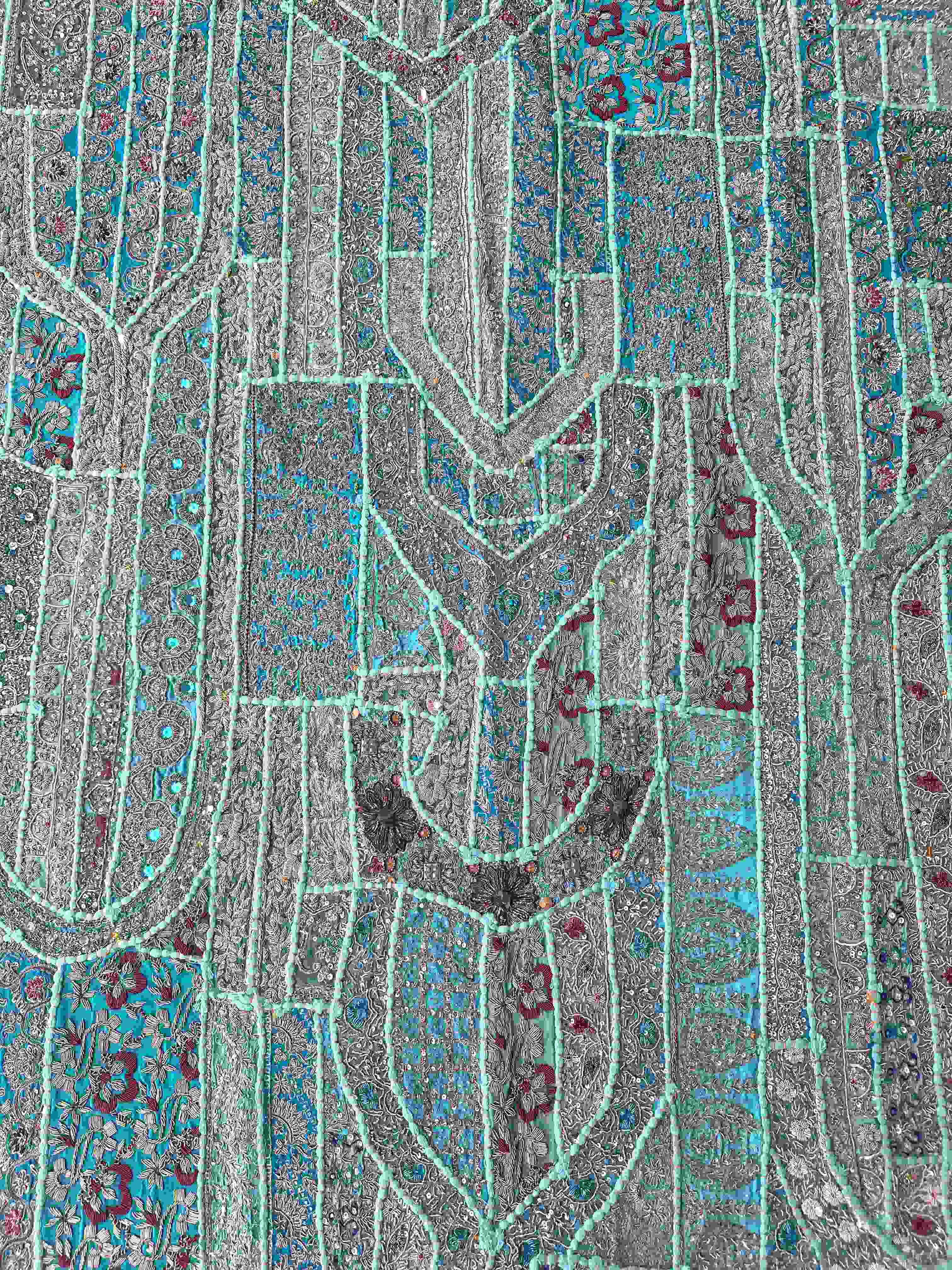 Decorative Handworked Handmade Mats, Size 60 X 40