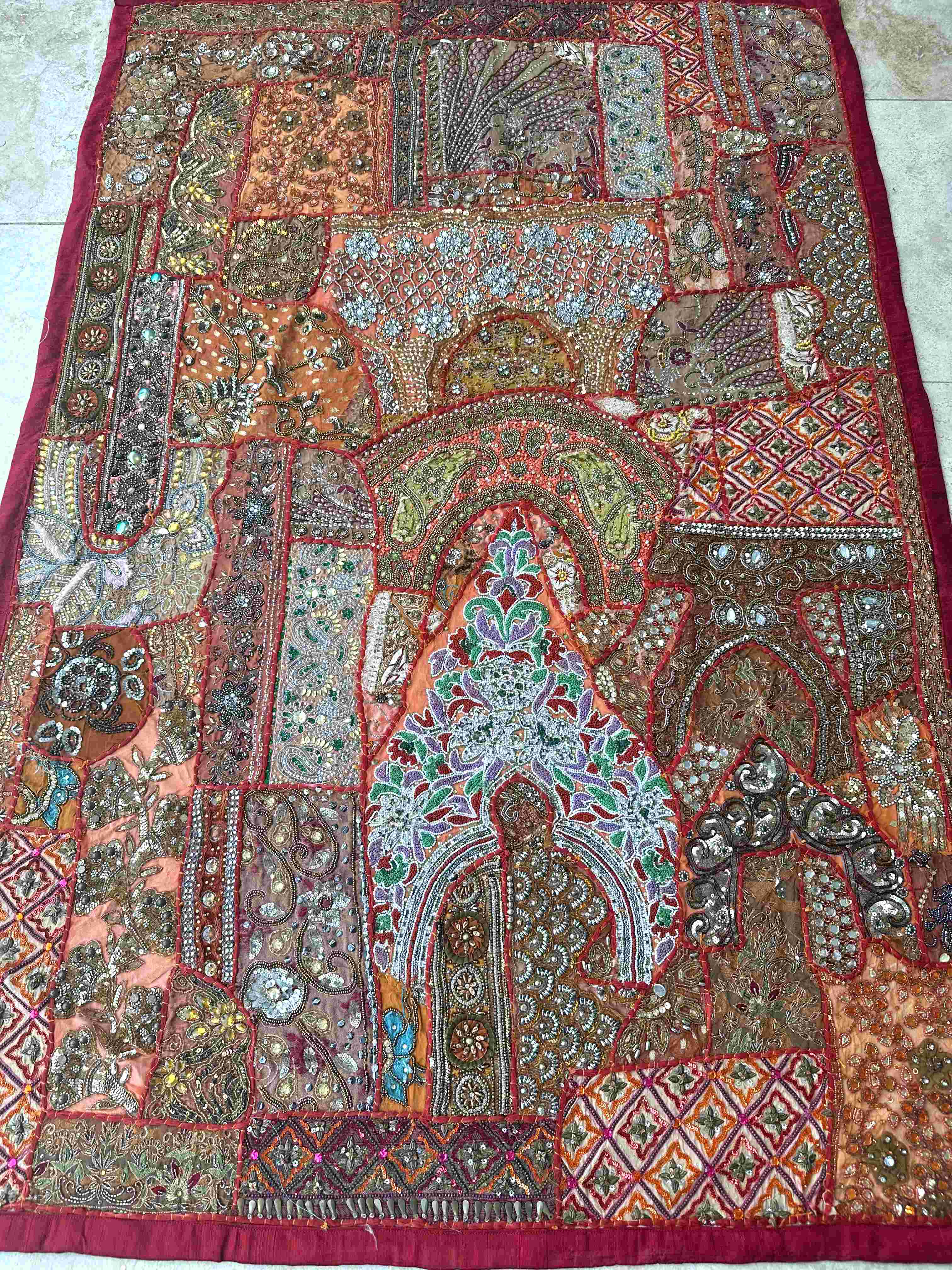 Decorative Handworked Handmade Mats, Size 60 X 40