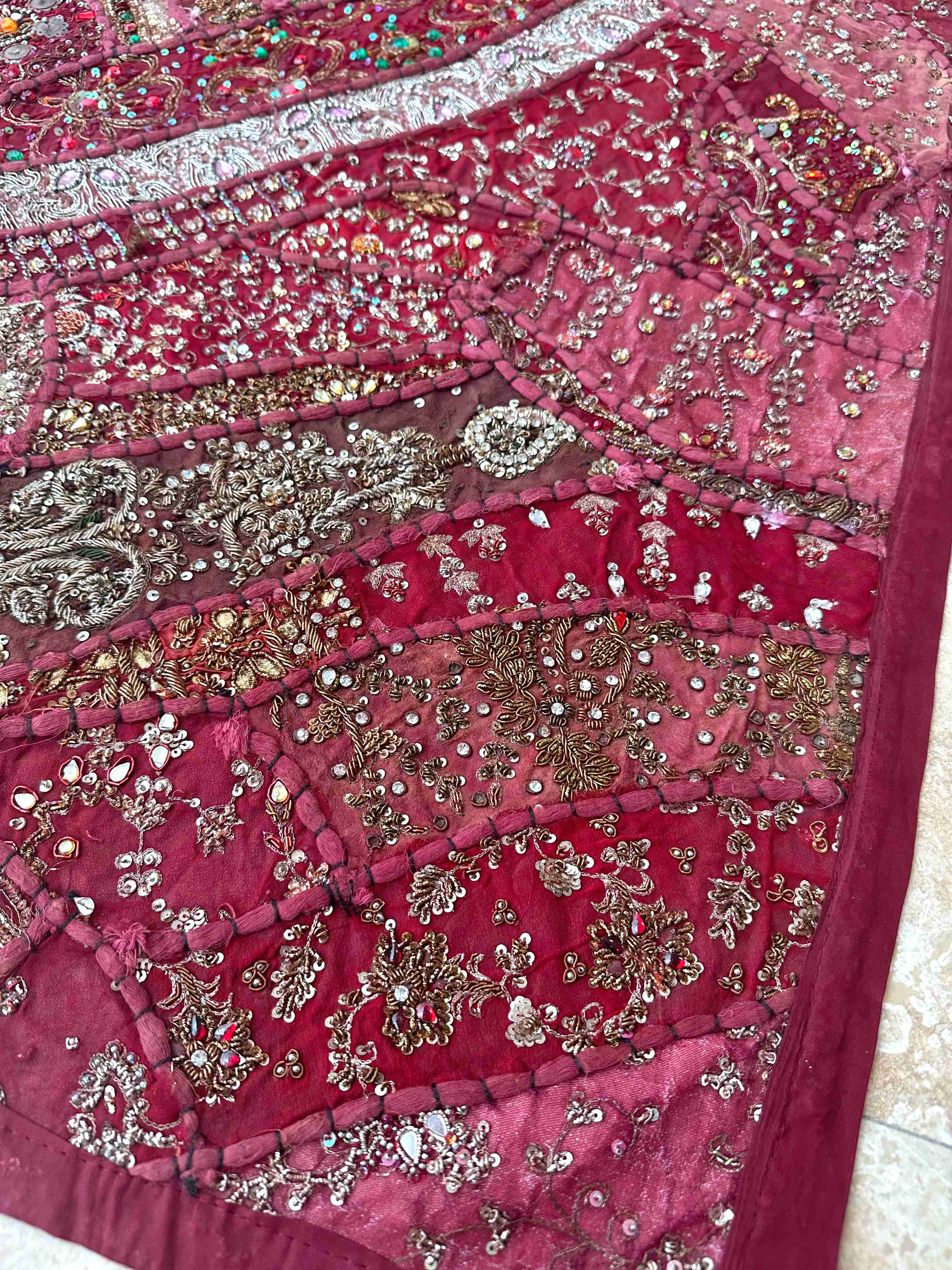 Decorative Handworked Handmade Mats, Size 60 X 40