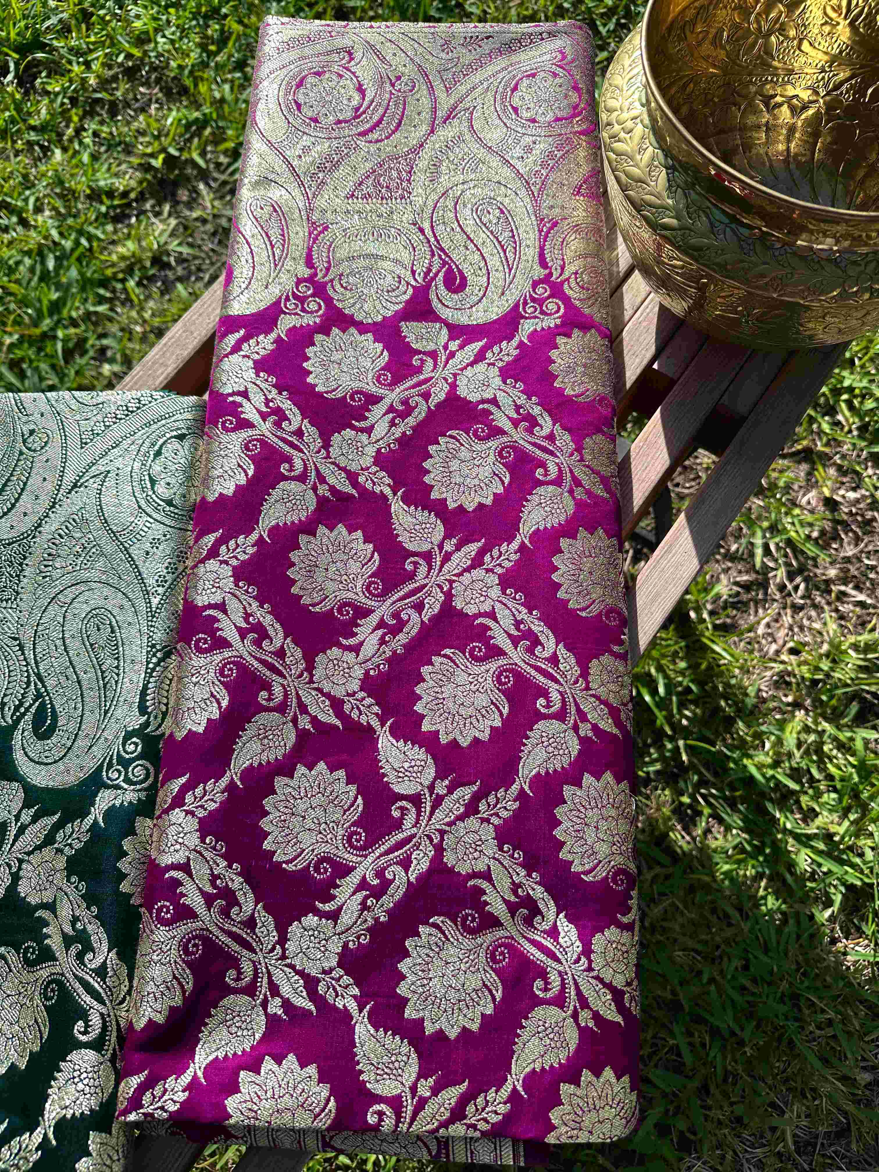 Exclusive Silk Bridal Handloom Banarasi Sarees