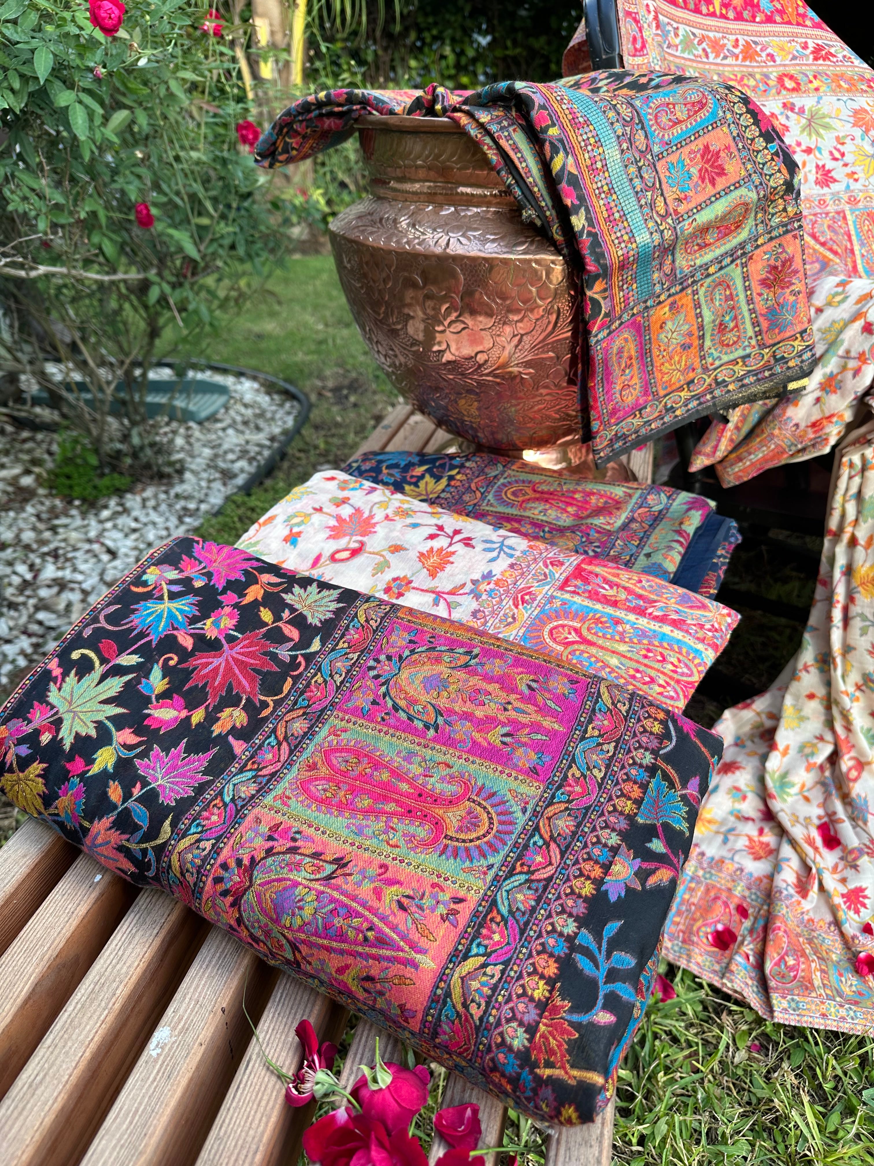 Kashmiri Kani Silk Sarees