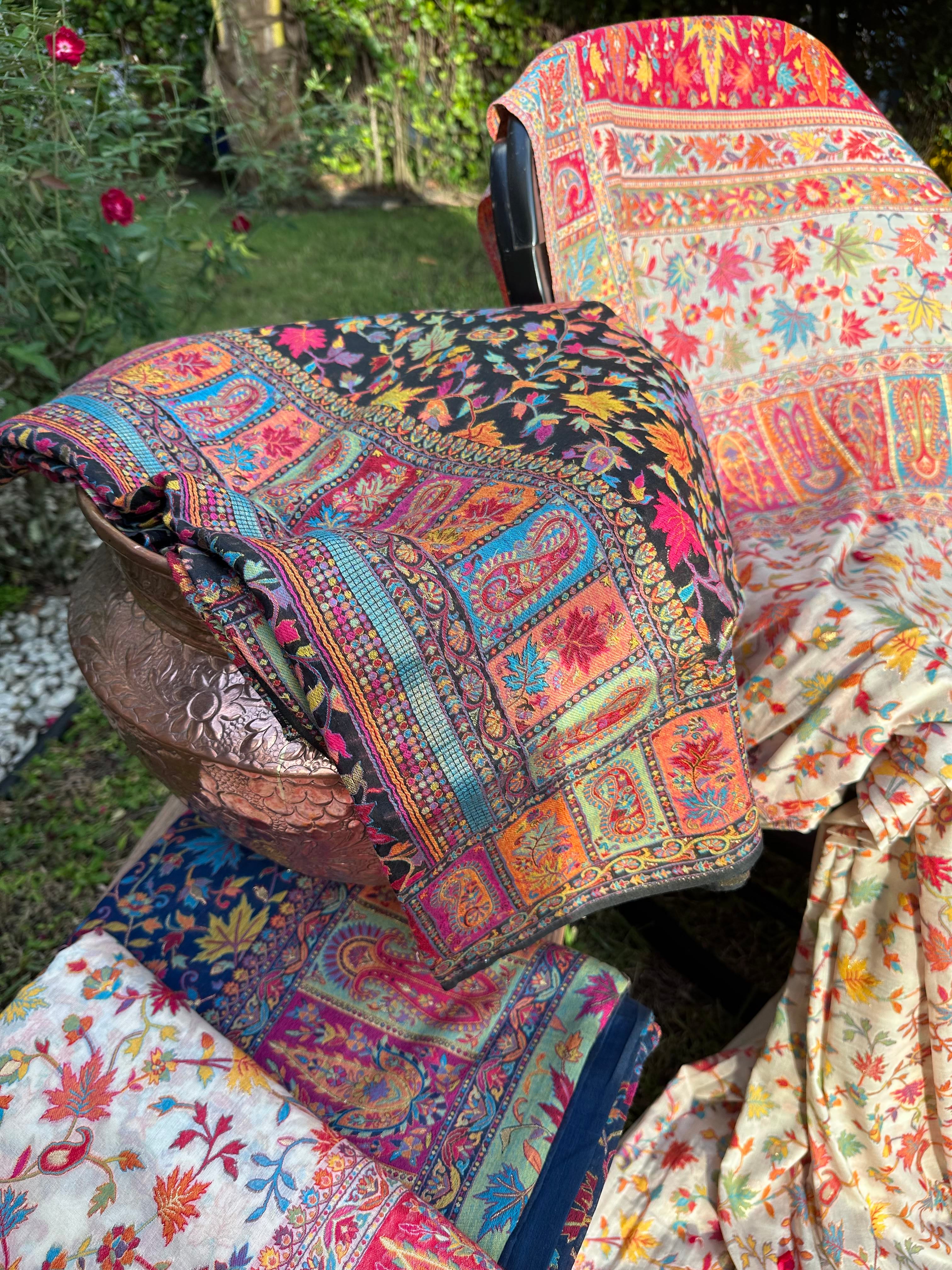 Kashmiri Kani Silk Sarees