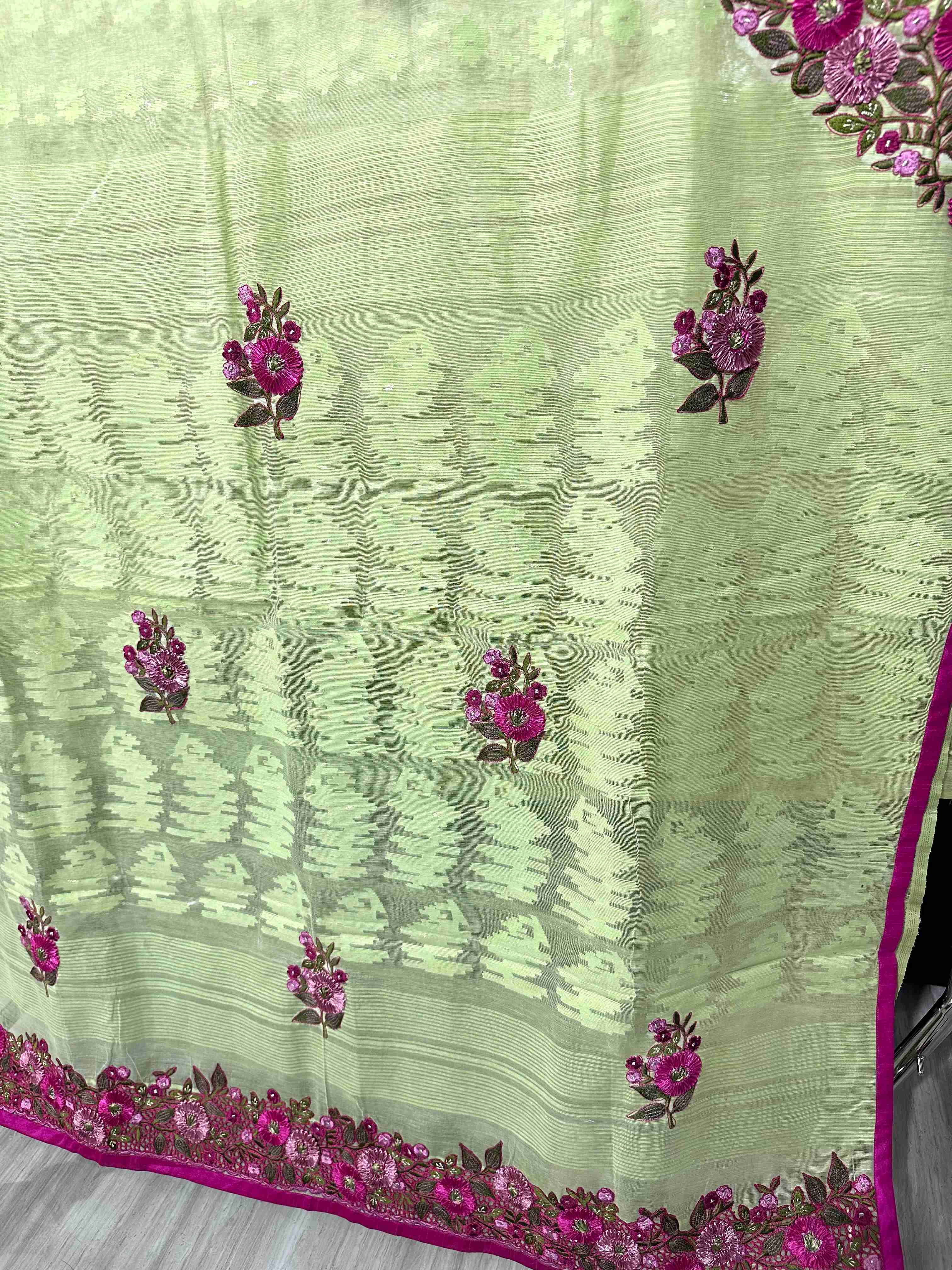 Exclusive Handworked Jamdani Sarees