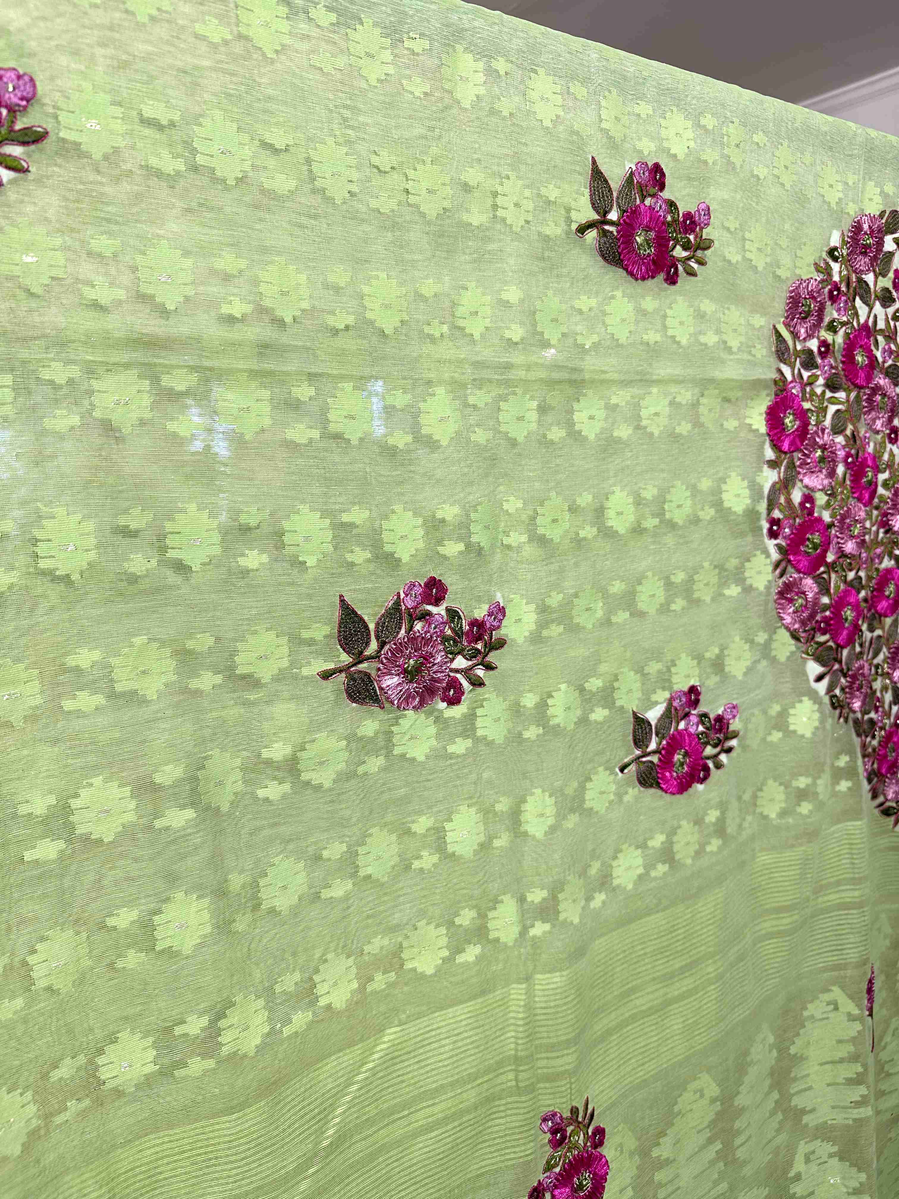 Exclusive Handworked Jamdani Sarees